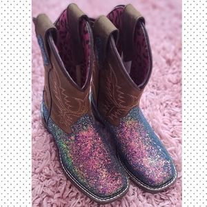 Mermaid Cowgirl Cowboy Boots Smoky Mountain Size 11.5 NWOT